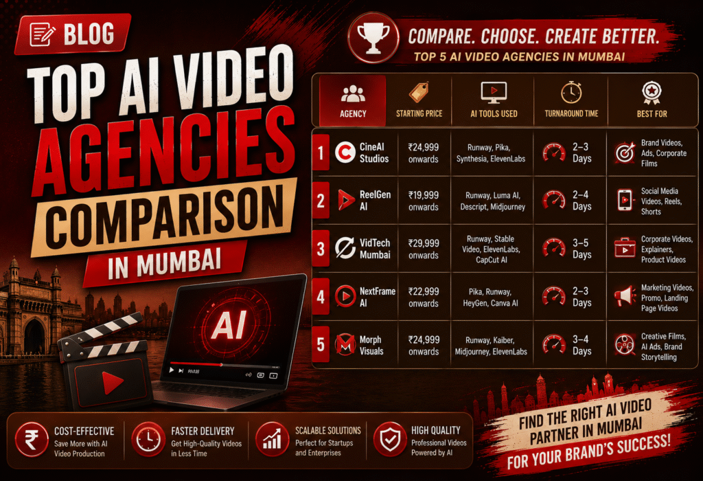 top-ai-video-agencies-comparison-mumbai